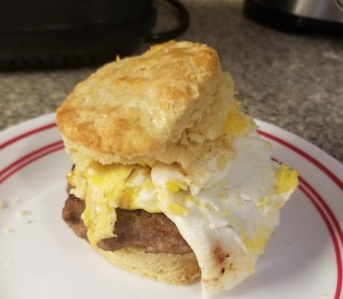 When the world is on fire you make biscuits